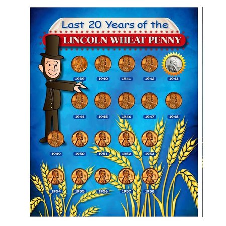 UPM GLOBAL UPM Global 15708 Last 20 Years of the Lincoln Wheat Penny Beginner Coin Set 15708